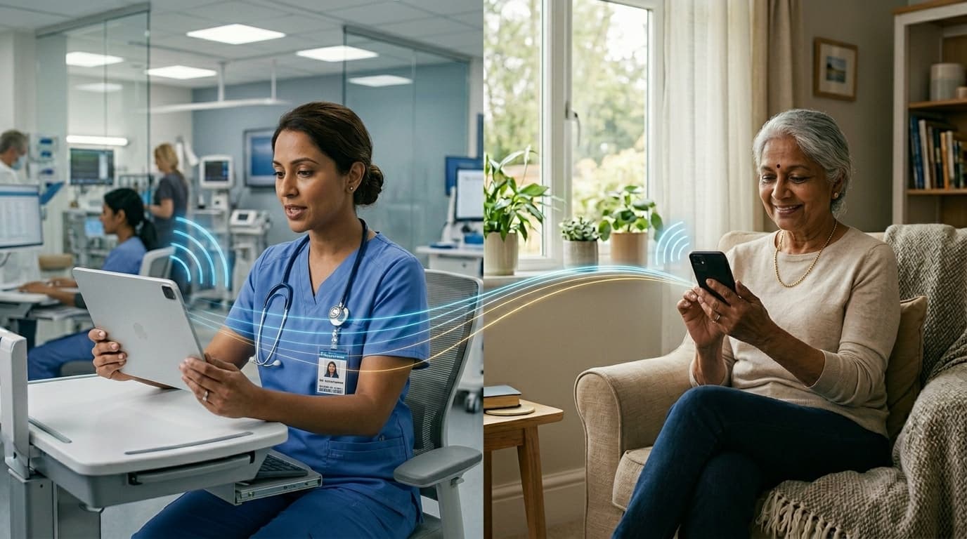 Futuristic Healthcare Hub